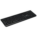 【中古】 3R 108キーUSBキーボード ブラック 3R-KCKB04UBK