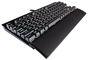 【中古】 CORSAIR K65 LUX Cherry MX RGB Red -日本語 ゲーミングキーボード- KB357 CH-9110010-JP