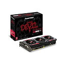 【中古】 PowerColor ビデオカード AMD RADEON RX480 AXRX_480_8GBD5-3DH-OC