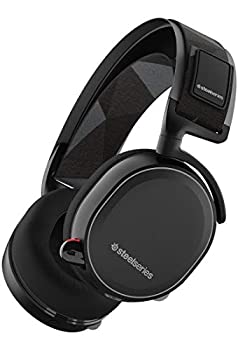 【中古】(未使用品) 密閉型 ゲーミングヘッドセット SteelSeries Arctis 7 Black 61463