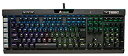 【中古】 CORSAIR K95 RGB PLATINUM MX Speed 日本語ゲーミングキーボード [Cherry MX Speedキースイッチ採用] KB390 CH-9127014-JP