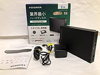 【中古】 アイ・オー・データ機器 USB3.0/2.0対応 外付ハードディスク 2TB ブラック HDCZ-UT2K