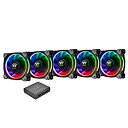 yÁz Thermaltake Riing Plus 12 RGB Radiator Fan TT Premium Edition -5Pack- P[Xt@ FN1088CL-F054-PL12SW-A