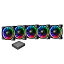 š Thermaltake Riing Plus 12 RGB Radiator Fan TT Premium Edition -5Pack- ե FN1088CL-F054-PL12SW-A