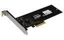 yÁz LOXg Kingston SSD 240GB HHHL (AhCJ[h) o[W NVMe PCIe Gen 3.0 x 4 KC1000 SKC1000H/240G