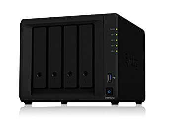 【中古】 【NASキット】Synology DiskStation DS418play [4ベイ / デュアルコアCPU / 2GBメモリ] マルチメディアサーバーに最適