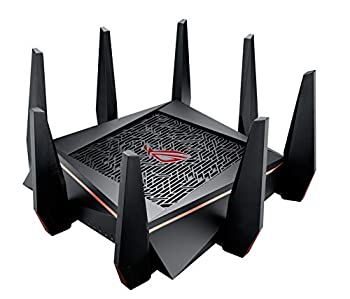 š ASUS WiFi ̵ ߥ󥰥롼 AC5300 11ac 2167+2167+1000Mbps ȥ饤Х GT-AC5300 ں24 4LDK 3 PS4 б