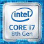 š intel CM8068403358413 Core I7-8700t ץåȥ졼