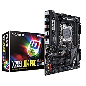 【中古】 GIGABYTE X299 UD4 Pro (intel LGA 2066 Core i9/ATX/2 M.2/ USB 3.1 Gen 2 Type-A/RGBフュージョン/マザーボード)