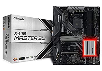 【中古】 ASRock AMD X470チップセット ATXマザーボード X470 MASTER SLI