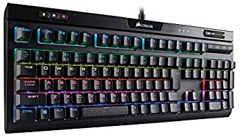 【中古】 CORSAIR STRAFE RGB MK.2 Cherry MX Silent -日本語キーボード ゲーミングキーボード KB443 CH-9104113-JP