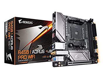 【中古】 GIGABYTE B450 I AORUS PRO WIFI Mini-ITX ゲーミングマザーボード [AMD B450チップセット] MB4535