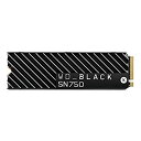 【中古】 Western Digital WD Black SN750 SSD M.2 PCIe Gen 3x4 with NVME 1TB heatsink