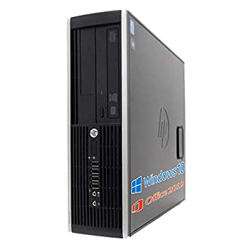 【中古】 【Win 10】HP 6200 Pro/次世代Core i5 3.1GHz/大容量メモリー 4GB/ SSD 240GB/DVDドライブ/2画面同時出力可能
