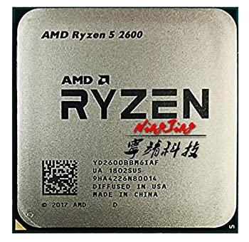 yÁz AMD Ryzen 5 2600 R5 2600 3.4 GHz 6RA 12RA 65W CPU vZbT[ YD2600BBM6IAF \Pbg AM4