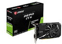 【中古】 MSI Gaming GeForce GTX 1650 128ビット HDMI/DP 4GB GDRR5 HDCP DirectX 12 シングルファン OCグラフィックスカード (GTX 1650 Aero IT