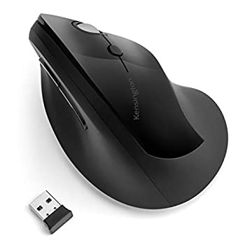 【中古】 Kensington ケンジントン PRO FIT 縦型 ワイヤレスマウス ブラック Windows/macOS/Chrome OS/Android 対応 K75501JP