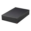 【中古】 BUFFALO バッファロー USB3.2 (Gen.1) 対応外付けHDD 4TB ブラック HD-LE4U3-BA(2)