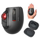 【中古】 エレコム マウス Bluetooth (iOS対応) トラックボール Sサイズ 小型 親指 5ボタン 静音 ブラック M-MT1BRSBK