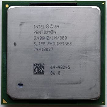 【中古】 インテル Pentium4 3.40EGHz/1M/800 Socket478 Prescott SL7PP