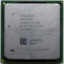 【中古】 インテル Pentium4 3.40EGHz/1M/800 Socket478 Prescott SL7PP