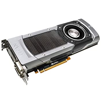 【中古】 EVGA GeForce GTX TITAN 6GB GDDR5 384bit デュアルリンク DVI-I DVI-D HDMI/DP SLI Ready グラフィックスカード (06G-P4-2790-KR) グラフィック