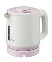 【中古】 タイガー 魔法瓶 電気 ケトル 800ml ピンク 蒸気レス わく子 PCJ-A080-P Tiger