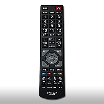  ユニテク RC-011 液晶テレビ用 リモコン UNITECH