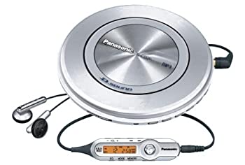 【中古】 Panasonic パナソニック D‐SOUND ポータブルCDプレーヤー シルバー SL-CT520-S