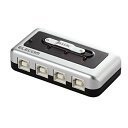 【中古】 エレコム USB切替器 手動 2.0対応 4台 U2SW-T4(2)