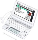 【中古】 CASIO カシオ Ex-word 電子辞書 XD-A3800WE ホワイト 中学生学習モデル ツインタッチパネル 音声対応 130コンテンツ 日本文...