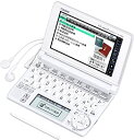 【中古】 CASIO カシオ Ex-word 電子辞書 XD-A3800WE ホワイト 中学生学習モデル ツインタッチパネル 音声対応 130コンテンツ 日本文学300作品