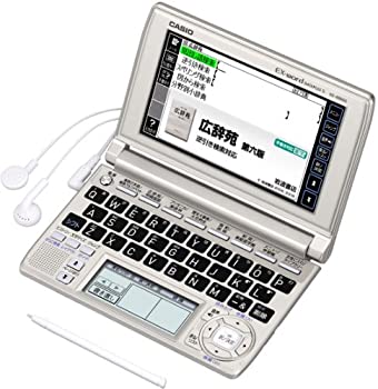 【中古】 CASIO カシオ Ex-word 電子辞書 XD-A6600GD 多辞書教養モデル ツインタッチパネル 音声対応 1..