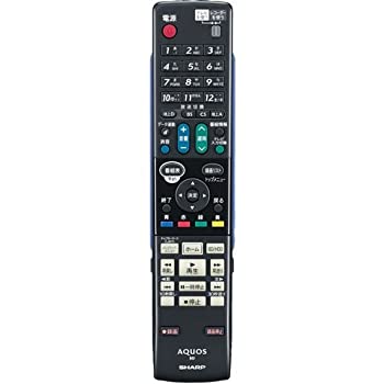 【中古】 SHARP シャープ BDレコーダー 純正 リモコン GA810WJPA (0446380218)