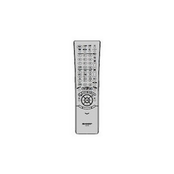 【中古】 SHARP シャープ 液晶テレビ用リモコン RRMCGA110WJSA (0106380114)
