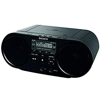 【中古】 SONY ソニー CDラジオ ZS-S40 : FM AM ワイドFM対応 ブラック ZS-S40 B
