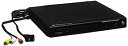 【中古】 VERTEX ヴァーテックス DVDプレーヤー ブラック 簡単リモコン付属 CPRM対応・SD SDHCカードスロット内蔵・USB端子 DVD-V305BK(2)
