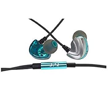 【中古】 Q-music QE50 耳掛け式カナル型イヤホン ハイブリッドドライバー2基 収納ケース付属