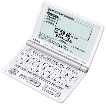 【中古】 CASIO カシオ EX-word XD-F6600WE 電子辞書 (充実の80辞書内蔵 高精細液晶 ホワイト)