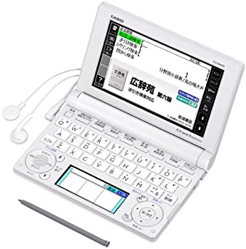 【中古】(未使用品) CASIO カシオ Ex-word 電子辞書 一般 総合モデル (生活 教養) XD-B6600 ホワイト XD-B6600WE