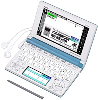 【中古】 CASIO カシオ Ex-word 電子辞書 一般 総合モデル (ビジネス) XD-B8600 ターコイズブルー XD-B8600BU
