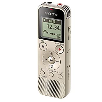 【中古】 SONY ソニー ICレコーダー 4GB リニアPCM録音対応 FMラジオチューナー内蔵 ゴールド ICD-PX470F N