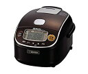 【中古】 ZOJIRUSHI 象印 炊飯器 3合 圧力IH式 極め炊き プラチナ厚釜 ダークブラウン NP-RY05-TD