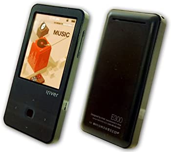 【中古】 iriver アイリバー 1台7役ダイレクト録音対応プレーヤー E300 4GB ブラック E300-4GB-BLK