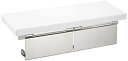 【中古】 TOTO 二連紙巻器 棚付き (木質) ステンレス製 (マット) ホワイト YH403FW#NW1
