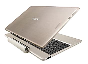 【中古】 ASUS TransBook T100TAM ノートブック ( WIN8.1 BING-64B 10.1inch touch Z3795 4GB eMMC 32GB + 500GB シャンパンゴールド