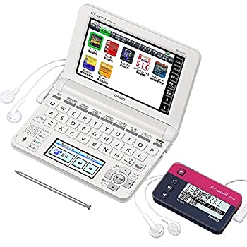 【中古】 CASIO カシオ EX-word 高校生モデル 電子辞書 ＆デジタル単語帳セット XD-U40SET XD-U4700＆XC-U40 (単語帳 ピンク)
