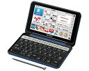 【中古】 SHARP シャープ カラ-電子辞書 Brain 中学生モデル ネイビー系 PW-SJ4-K