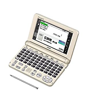 【中古】 CASIO カシオ Ex-word 電子辞書 XD-SK5000GD