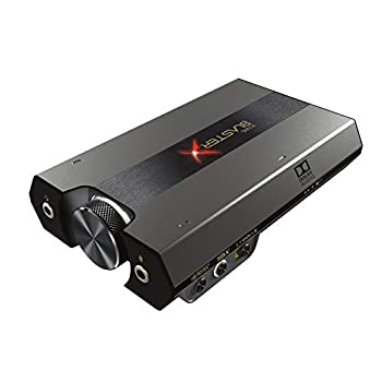 【中古】 Creative Sound BlasterX G6 ポータブル ハイレゾ対応 ゲーミング USB DAC PC PS4 Switch SBX-G6 ブラック